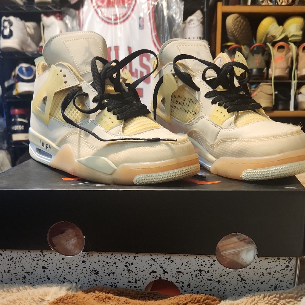 air jordan 4 off white